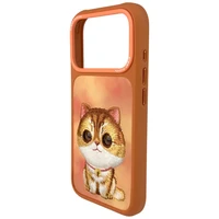 Nimmy Big Eyed Pet 2.0 Cat macins iPhone 17 Pro - oranzs