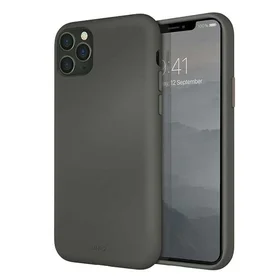 Uniq Lino Hue viedtālruņa apvalks iPhone 11 Pro Max - pelēks