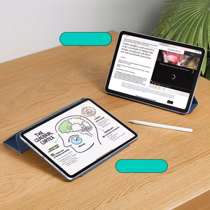 ESR Rebound magnētiskais vāciņš iPad Pro 12.9” 2020 / 2021 / 2022 / iPad Air 13” 2024 / 2025 - zils