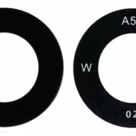 Samsung A356 A35 5G/A556 A55 5G lens priekš camera Melns (lens Wide) 1pcs (service pack)