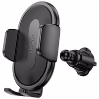 Auto tālruņa turētājs Borofone BH133 (gaisa ventilācijas atveres), melns
