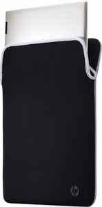HP Reversible Protective 15,6 collu sudraba klēpjdatora piedurknīte 15,6" piedurknītes maciņš melns, sudrabs