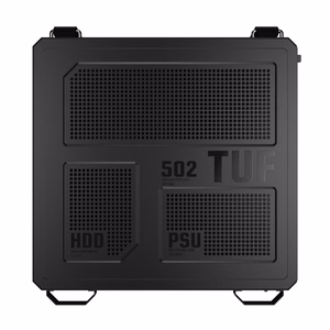 ASUS TUF Gaming GT502 Horizon datora korpuss MidiTower caurspīdīgs panelis ATX melns