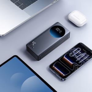 Joyroom JR-PBF02 Pro внешний аккумулятор 20000 мАч 45W с цифровым дисплеем 2x USB-A 2x USB-C чёрный