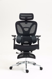 Activejet ergonomiskais biroja krēsls YK848, melns