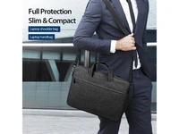 DUX DUCIS apvalks LBJB klēpjdatoram 13-13.9" Plecu soma melna