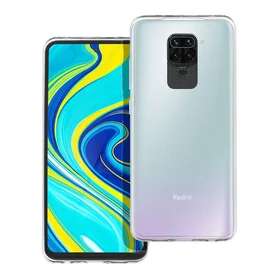 Caurspīdīgs viedtālruņa apvalks 2 mm XIAOMI Redmi Note 9S / 9 Pro caurspīdīgs
