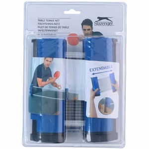 Slazenger adjustable table tennis net, Blue / Black