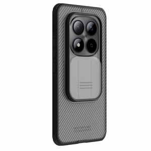 Nillkin CamShield Pro maciņš Xiaomi Redmi Note 15 Pro+ 5G/Poco M8 Pro 5G caurspīdīgs melns