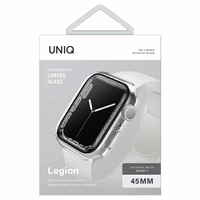 Uniq Legion apvalks Apple Watch Series 7/8/9 45mm - caurspīdīgs