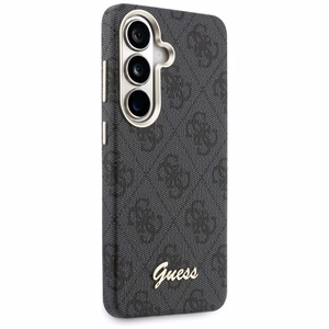 Guess maciņš 4G Script MagSafe priekš Samsung Galaxy S26 melns