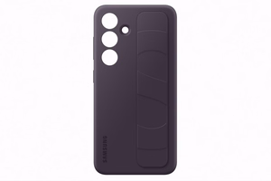 Samsung Standing Grip viedtālruņa apvalks Samsung Galaxy S24 tumši violets