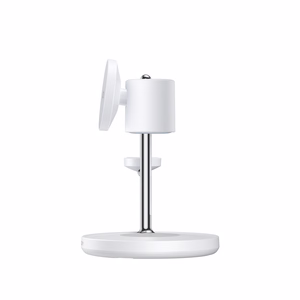 Joyroom JR-W23 Qi2 4-in-1 galda lādētājs ar iebūvētu induktīvo naktslampu - balts