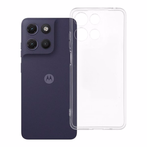 Maciņš Motorola G17 Clear Case 2 mm (kameras aizsardzība) caurspīdīgs
