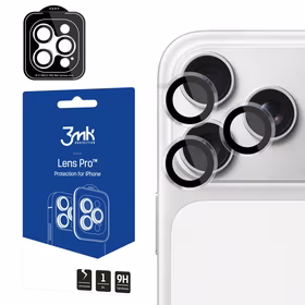 3mk Lens Protection Pro aizsargstikls kamerai Apple iPhone 17 Pro /17 Pro Max - Caurspīdīgs