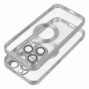 Case for iPhone 16 PLUS Glam silver