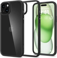 Spigen Ultra Hybrid iPhone 15 Plus viedtālruņa apvalks - matēts melns