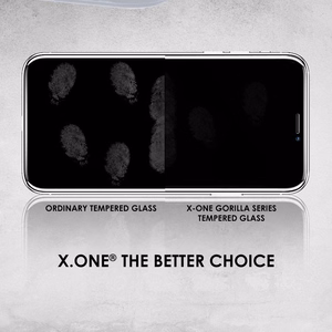 X-ONE Pilns Pārklājums Īpaši Spēcīgs Matēts - iPhone 11 Pro Max (pilna līme) rūdītais stikls 9H