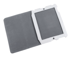 Ādas maciņš Apple iPad 3, balts