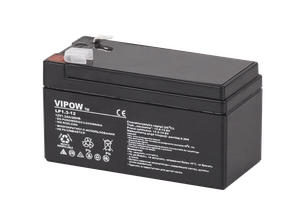 VIPOW gēla akumulators, 12 V, 1,3 Ah
