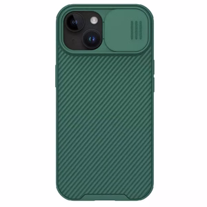 Nillkin CamShield Pro PC+TPU viedtālruņa apvalks Iphone 15 Plus zaļš