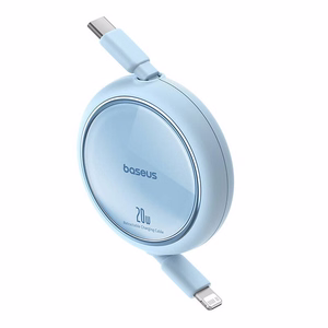 USB kabelis Baseus Free2Pull USB-C uz iP 20W 1m (zils)