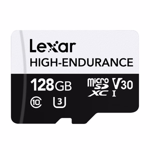 Lexar High-Endurance microSDHC/microSDXC 128GB memory card