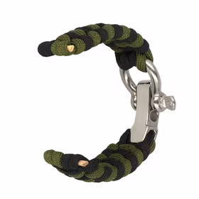 Universāla neilona cilpa 22mm dizains 1 zaļa-melna