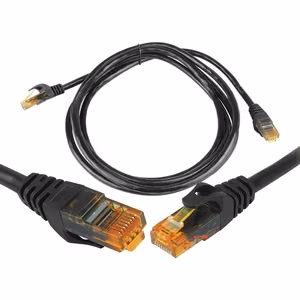 Патч-корд CAT6e UTP 8P8C 1.5м чёрный
