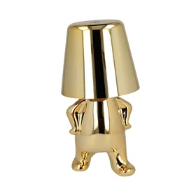 Nakts lampa Golden Man dizains F
