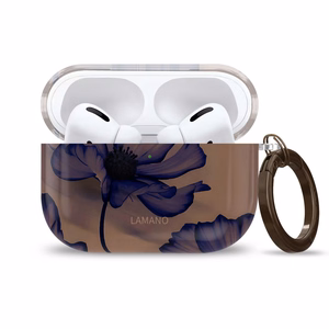 Чехол Tech-Protect Lamano для AirPods Pro 1 2 - коричнево-фиолетовый