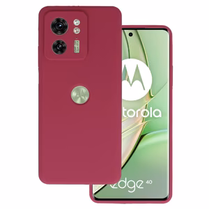Viedtālruņa apvalks no silikona Lite Motorola Edge 40 5G sarkans