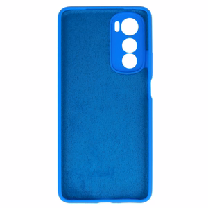 Силиконовый чехол Silicone Lite для Motorola Edge 30 синий