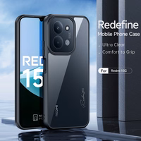 Viedtālruņa apvalks AIMO piemērots REDMI 15C (173mm) melns