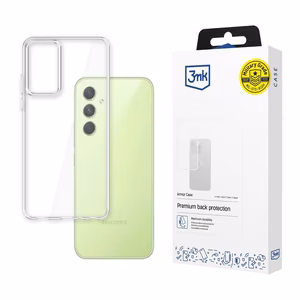 Viedtālruņa apvalks Samsung Galaxy A34 5G 3mk Armor Case sērija - caurspīdīgs