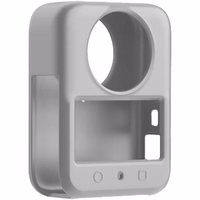 Silicone cover with lens PULUZ DJI Osmo 360 (gray)