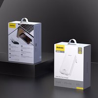 Dudao A65Q 65W GaN ceļojumu sienas lādētājs USB-A / USB-C PD īpaši plāns EU / US – balts