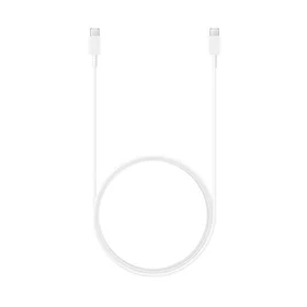 Samsung EP-DX310JWE USB-C - USB-C 3A 1.8m kabelis (lielapjoma – aizstājējiepakojums) – balts