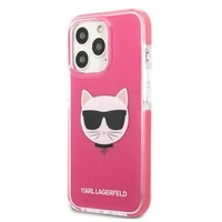 KARL LAGERFELD KLHCP13LTPECPI IPHONE 13 PRO / 13 6.1 "MACIŅŠ FUCHSIA / FUSCHIA CHOUPETTE HEAD