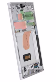 LCD screen Samsung S918 S23 Ultra 5G ar touch screen un frame Sky Zils/Lime original (service pack)