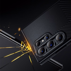 Benks Montage Magnetic Armor Pro Kevlar Case Metal Frame 600D+1500D (MA41) for Samsung Galaxy S24 Plus black