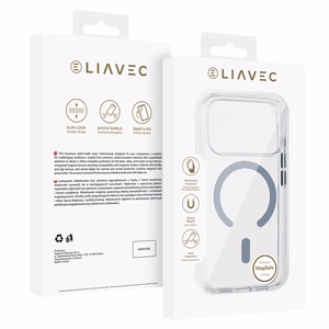 Liavec Pure Чехол для iPhone 17 Pro Max титановый