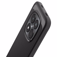 Spigen Rugged Armor korpuss priekš Xiaomi Redmi Note 15 Pro 5G - melns