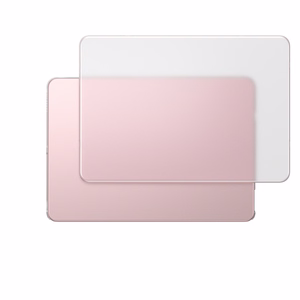 AmazingThing Titan cietais apvalks MacBook Neo 13" - rozā