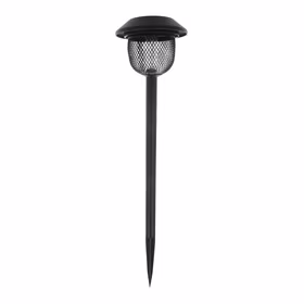 Forever Light Solar LED Lampa Steel Post SUNARI FLS-30 melns