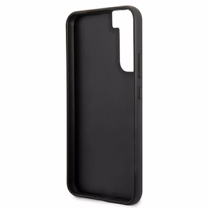 Viedtālruņa apvalks BMW Signature Logo Imprint Samsung Galaxy S22+ melns