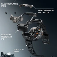 Supcase Unicorn Beetle Ore apvalks Apple Watch Ultra 1 / 2 49mm - Melns