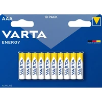 VARTA alkāliskā baterija R3 (AAA) Energy 10 gab.