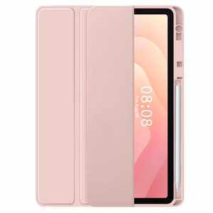 Tech-Protect SmartCase Pen planšetdatora apvalks Samsung Galaxy Tab S11 11.0 X730 / X736 - rozā