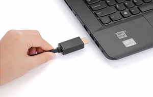 Ugreen vienvirziena DisplayPort uz HDMI kabelis 4K 30Hz 32 AWG 1.5m melns (DP101 10239)